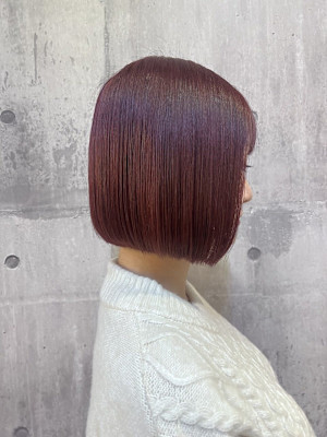 髪質改善＊透明感美髪カラー＊美髪【Zina高槻】