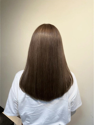 髪質改善Wカラー