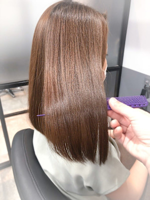 髪質改善＊美髪潤いロング＊美髪【Zina高槻】