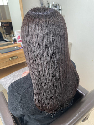 髪質改善＊美髪アッシュロング＊美髪【Zina高槻】