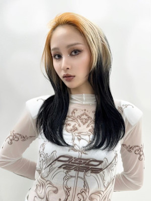 ルーツカラー　デザインカラー　ハイトーン　表参道/原宿