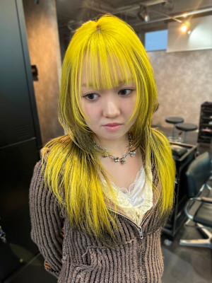 オーダーメイド　デザインカラー　ハイトーン　表参道/原宿