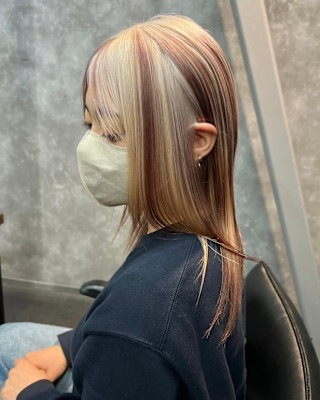 オーダーメイド　デザインカラー　ハイトーン　表参道/原宿