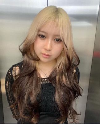 ルーツカラー　デザインカラー　ハイトーン　原宿/表参道