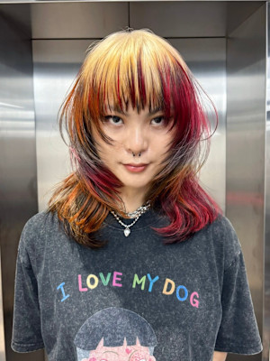 オーダーメイド　デザインカラー　ハイトーン　原宿/表参道