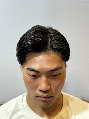 メンズナチュラルパーマ