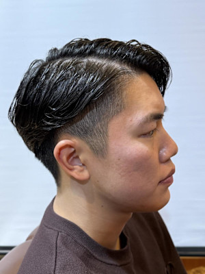 メンズワンカールパーマ