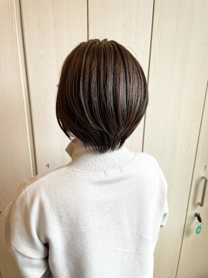 メテオカラー/艶カラー/大人ショート