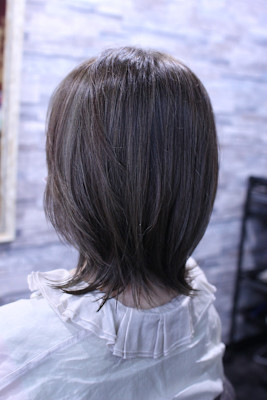 V.S.O.P白髪染めカラーグレス×ミディアム