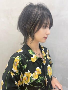 ハイライト×ウルフカット　ウルフ　ネオウルフ