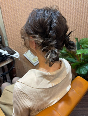 ウィッグアレンジ