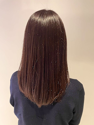 ナチュラルレイヤーチョコレートブラウン