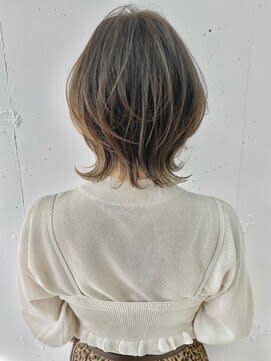 ショートネオウルフ×ハイライトボブウルフ　ウルフカット