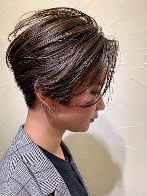 【王道人気】定番ハンサムショートで大人女子の魅力を最大限に