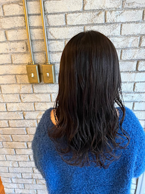 暗めアッシュグレー！