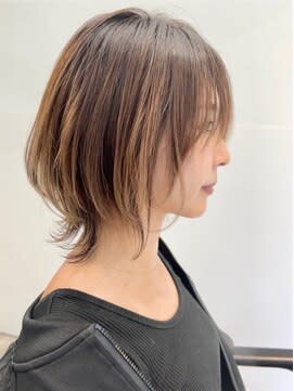 横顔も可愛い★ネオウルフ　ウルフカット