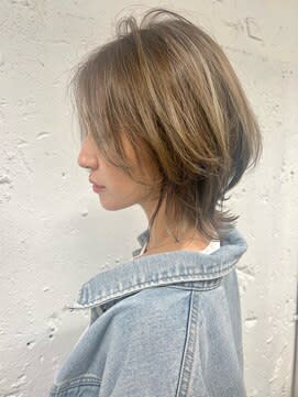 小顔ネオウルフ　ウルフカット