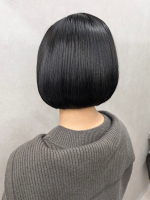 美髪髪質改善トリートメント/似合わせカット/フェミニンロング