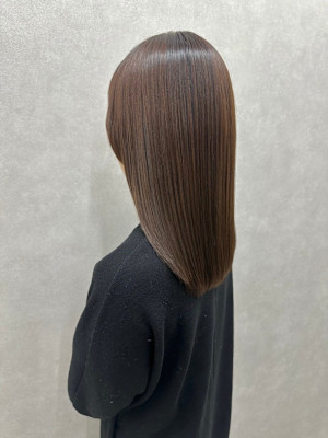 美髪髪質改善トリートメント/似合わせカット/フェミニンロング