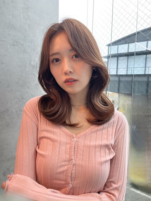 イメチェン外ハネボブ美髪ワイドバングレイヤー髪質改善縮毛矯正