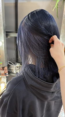 アンブレラカラー／ネイビーパープル