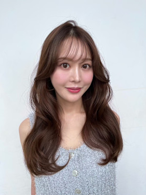 イメチェン外ハネボブ美髪ワイドバング/髪質改善前髪レイヤー
