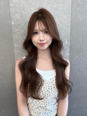 イメチェン外ハネボブ美髪ワイドバング/ショートボブ髪質改善