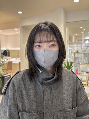 巻かずに可愛い！ハッシュカット