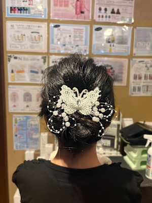 アップヘアセット