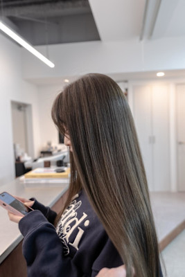 ナチュラルハイライトロング