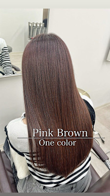 【星野指名】カラー指名No.1/上品な可愛さ”ピンクブラウン