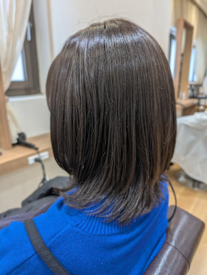 ウルフ×グレージュ