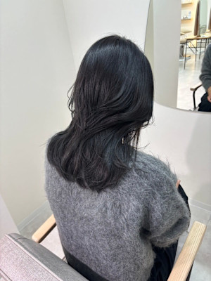  『ROW町田』黒髪グレートーン×ロング