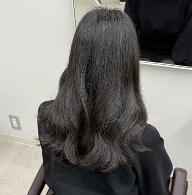 韓国風ゆる巻きスタイル