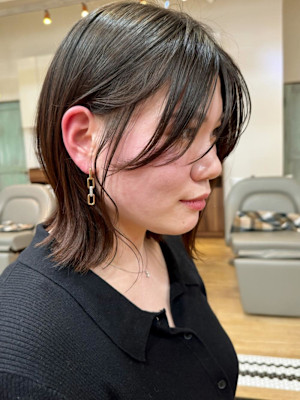 前髪イメチェン