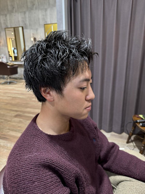 『メンズスタイル』無造作スパイキー