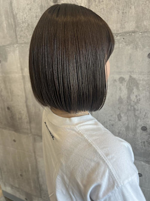 ボブ／ベージュ