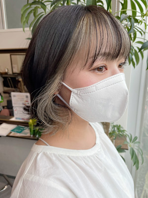 Goofy銀座/フェイスフレーミング/前髪インナーカラー