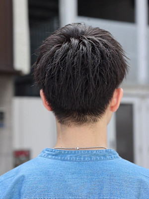 ラフハーフアップ