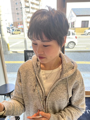 外国人風ショート