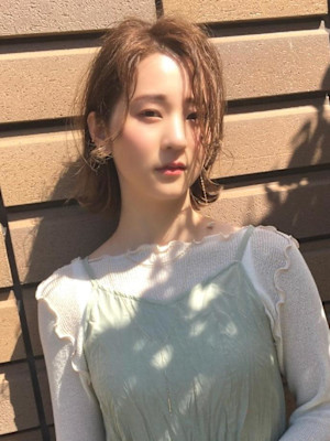 ボブレイヤーブラウンベージュ