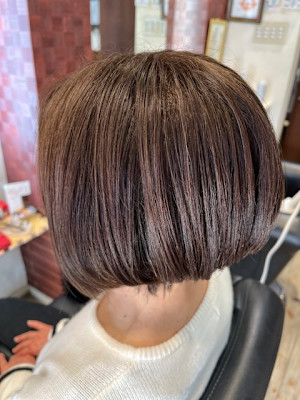 襟足スッキリボブスタイル