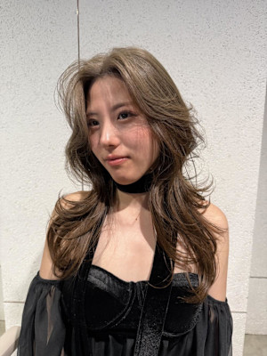 くびれヘア/レイヤーカット/くびれ巻き