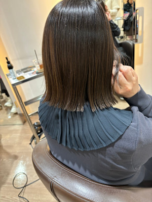 白髪ぼかしハイライト