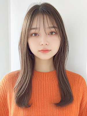韓国/髪質改善/レイヤーカット/透明感カラー/縮毛矯正