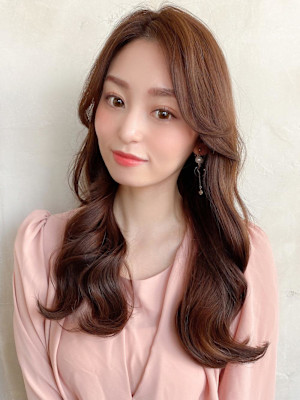 韓国風レイヤーイメチェンハッシュカットワイドバング美髪