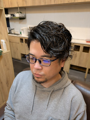 ウルフ×パーマスタイル