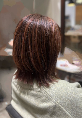 ピンクハイライト