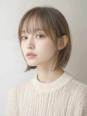 【NOA】大人可愛い小顔ナチュラルボブヘア20代30代40代