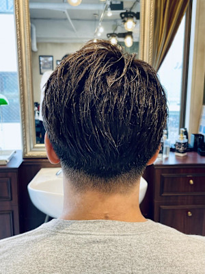 【30代 男性】ロンドンミディアムツーブロ（大宮/バーバー）